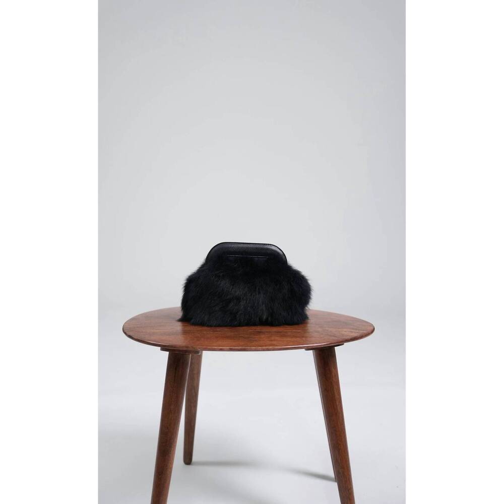 NEW NONCHALANT LABEL women's joni mini clutch bag in black